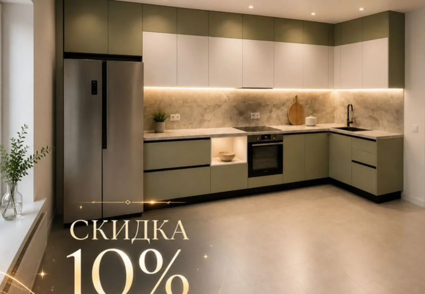 Кухни на заказ из натурального дерева и МДФ — собственное производство